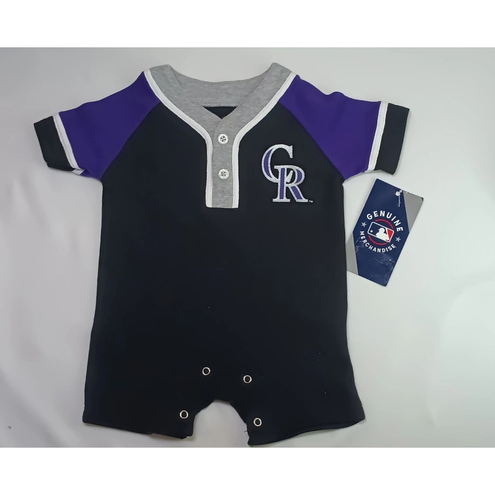 colorado rockies MLB jersey romper onepiece infant newborn 0-3‎ months